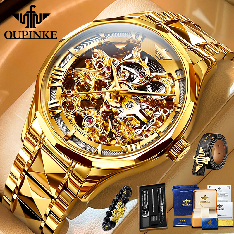 Luxury Watch German - OUPINKE 3168 Luxury Men Watch Swiss