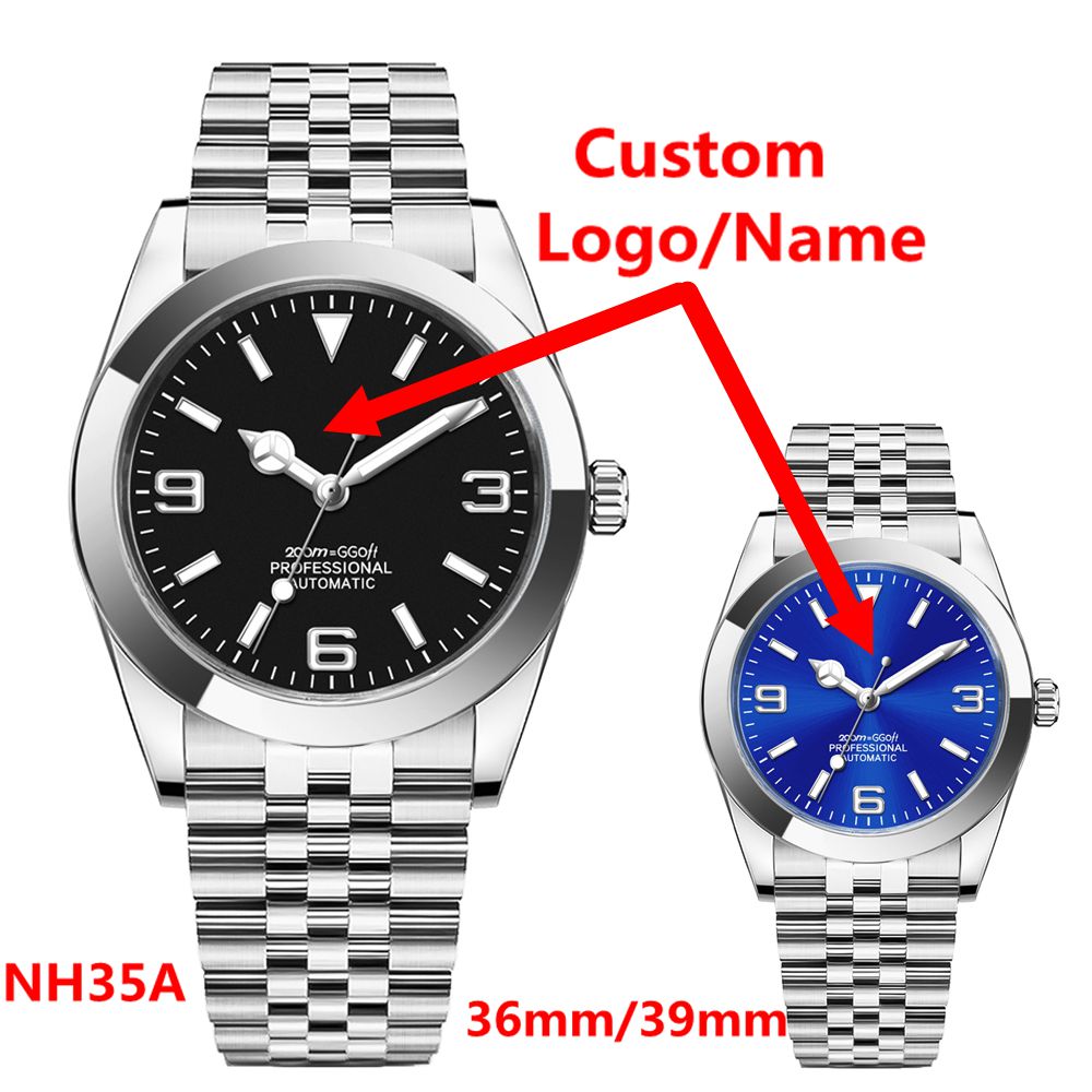 Luxury Watch For Girls - Custom Logo Luxury NH35 Watch Women