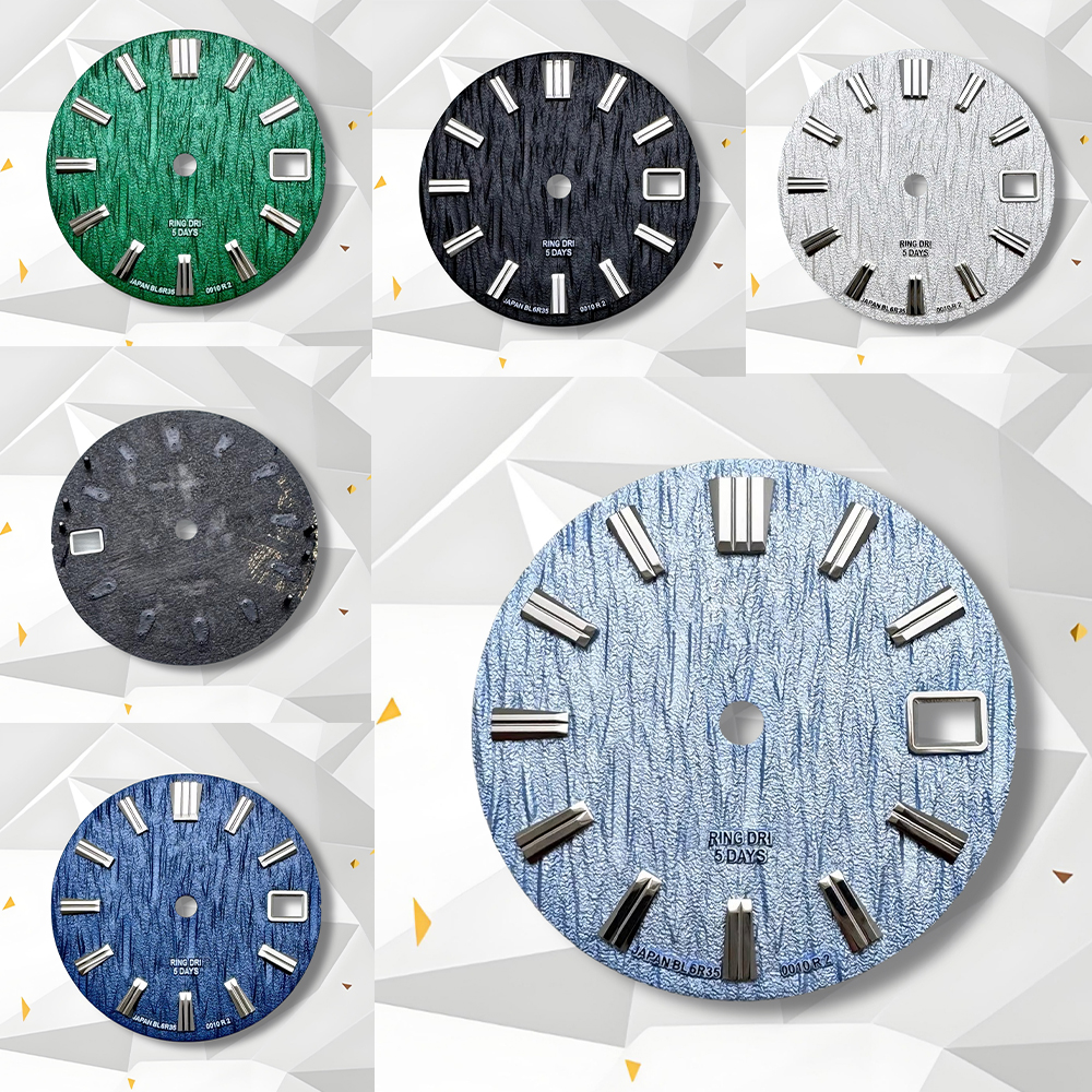 Exhibition Caseback - High Quality 28.5mm GS Logo Glacier