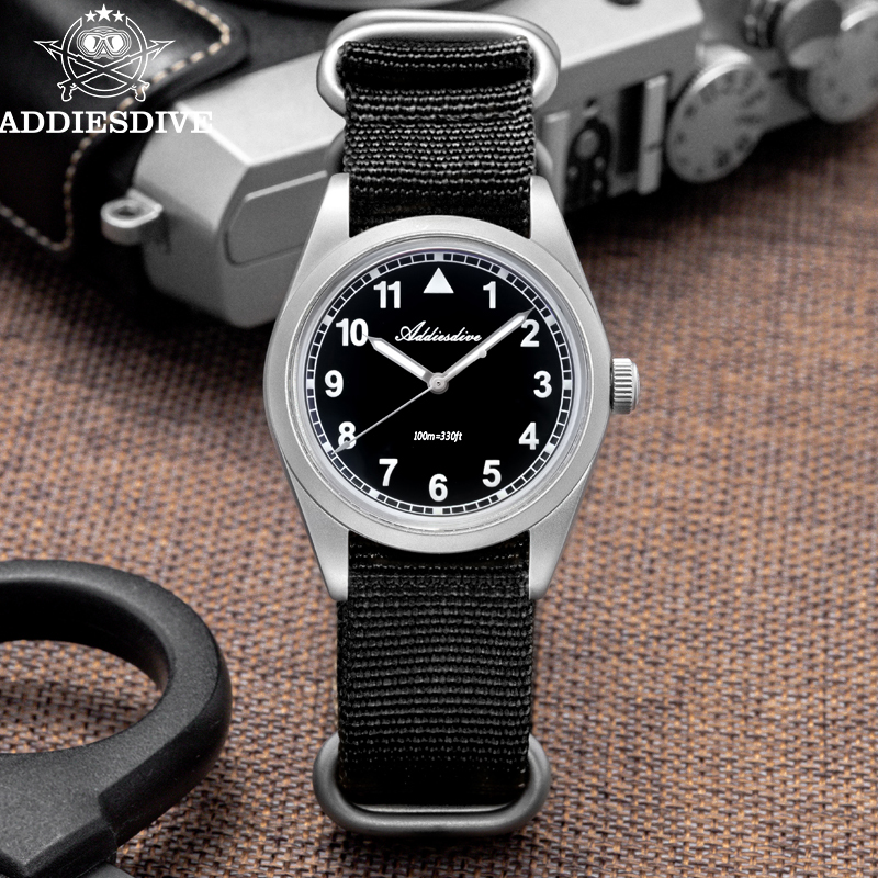 Luxury Watch It - ADDIESDIVE Bubble Mirror Glass 316L Stainless