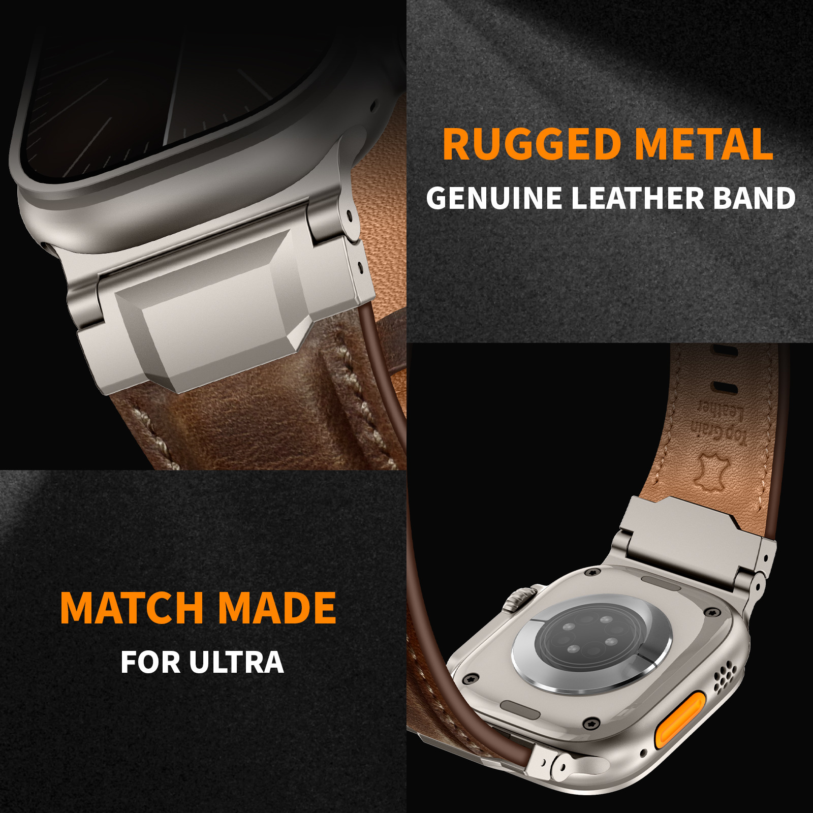 For Apple Watch Strap Armor Le - Luxury Watch Apple Bands recension och pris