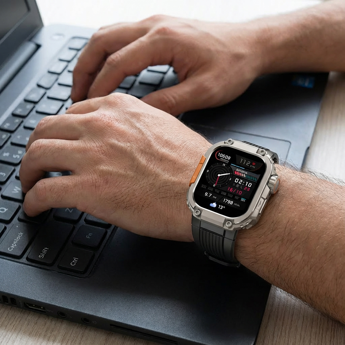 Alloy Case for Apple Watch Ser - Luxury Watch German recension och pris