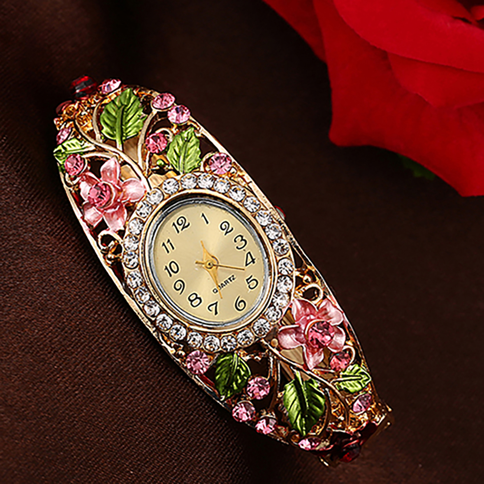 Hot Sales Women\'s Flower Butt - Luxury Watch For Girls recension och pris