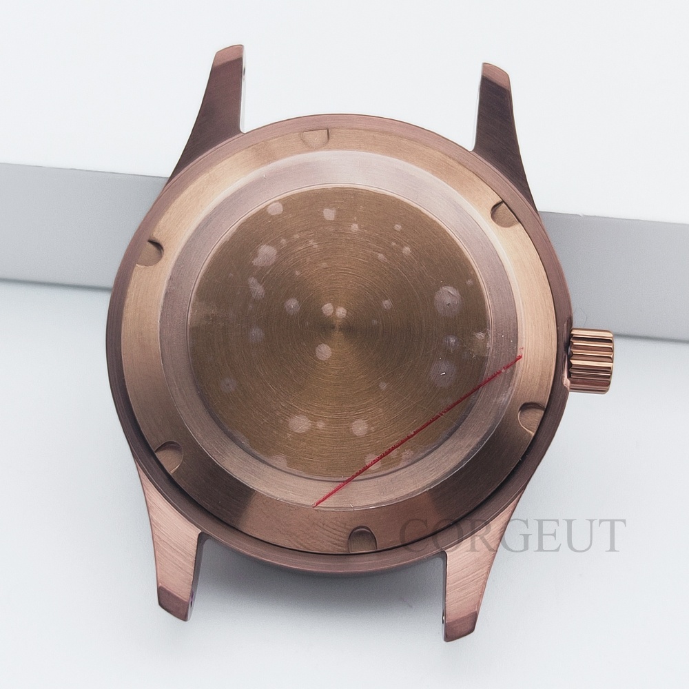 PVD Black Pilot NH35 36MM/39MM - Exhibition Caseback recension och pris