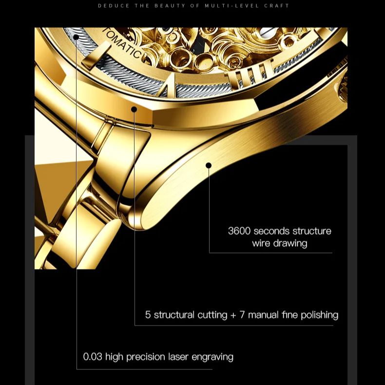 OUPINKE 3168 Luxury Men Watch  - Luxury Watch German recension och pris