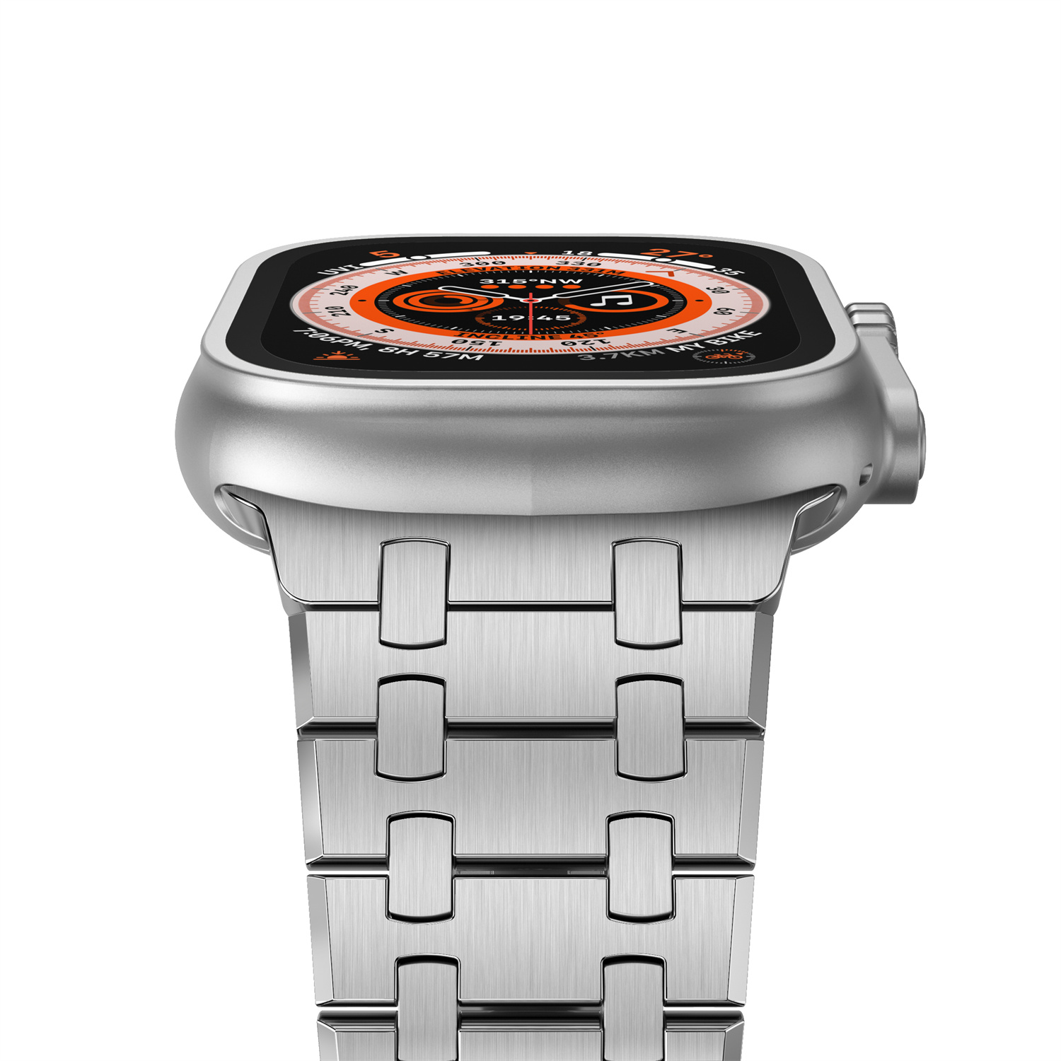 Stainless Steel Band for Apple - Luxury Watch Apple Bands recension och pris