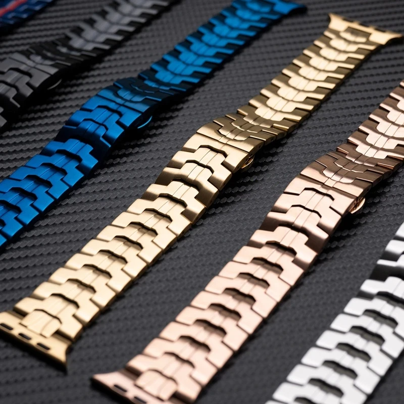 Luxury Strap+Case For Apple Wa - Luxury Watch Apple Bands recension och pris