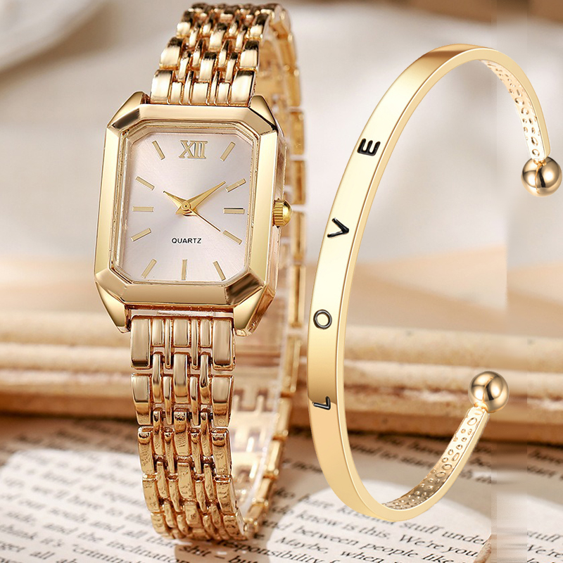 2PCS/set Luxury Women's Quartz - Luxury Watch Kit recension och pris