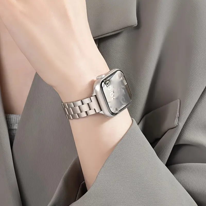 Slim Metal Stainless Steel Str - Luxury Watch Apple Bands recension och pris