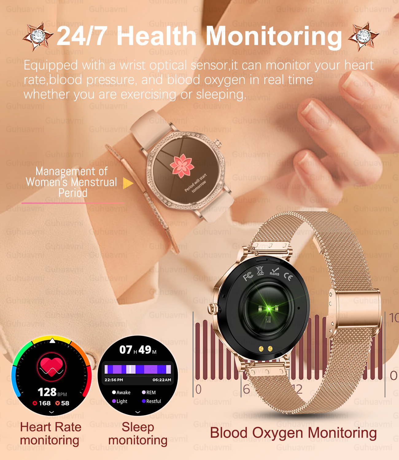 2025 New Ladies' Fashion Smart - Luxury Watch German recension och pris