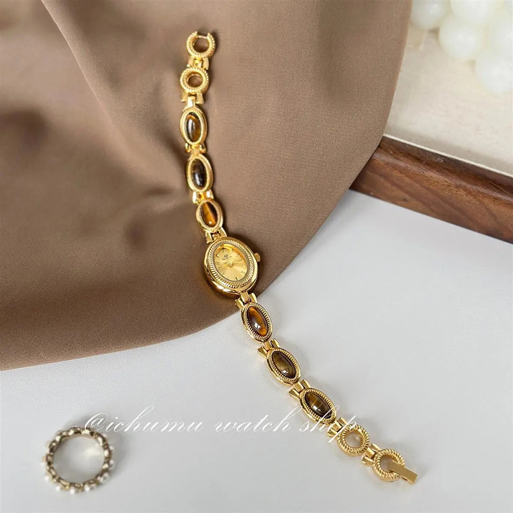 Women's Gold Watch Vintage Bro - Luxury Watch For Girls recension och pris