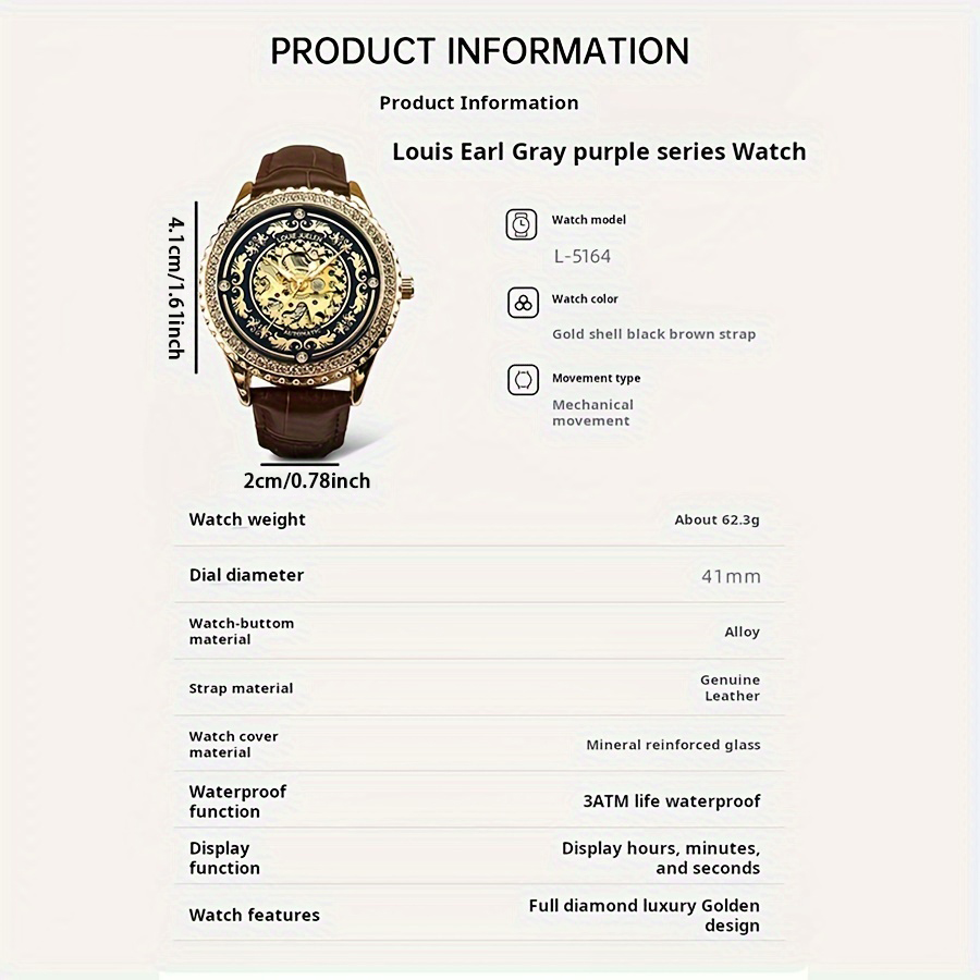 The mechanical movement of the - Luxury Watch It recension och pris