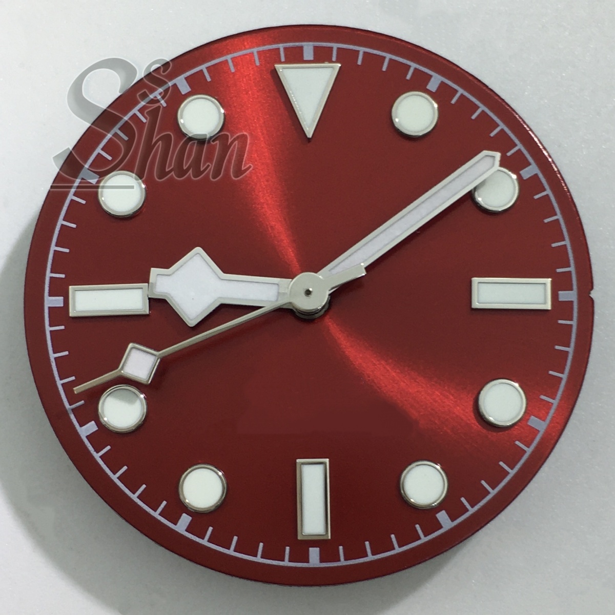 Watch dial 29mm red white blac - Luxury Watch With Green Dial recension och pris