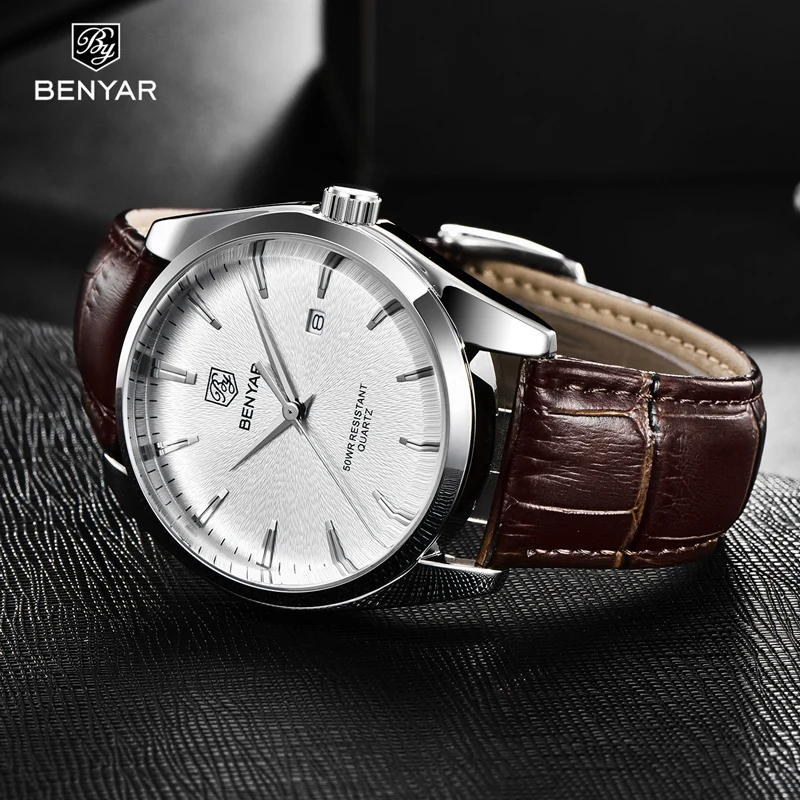 BENYAR Men 2026 Quartz Watch T - Luxury Watch German recension och pris