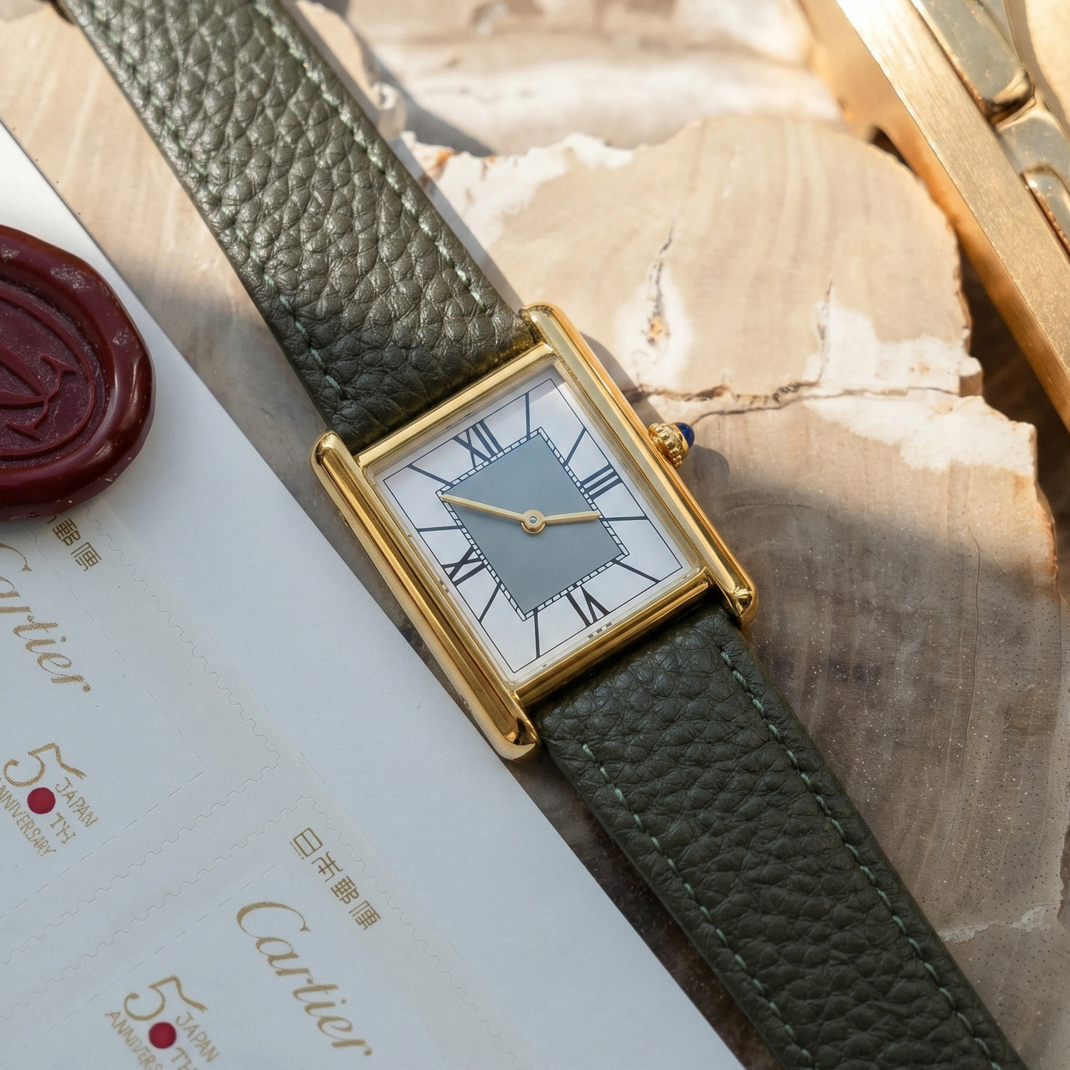 CILOA Luxury Minimalist Square - Luxury Watch With Green Dial recension och pris