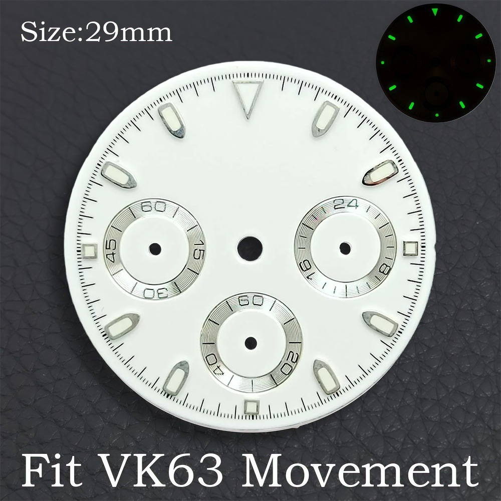 VK63 29mm Dial Watch Hands Gre - Luxury Watch With Green Dial recension och pris