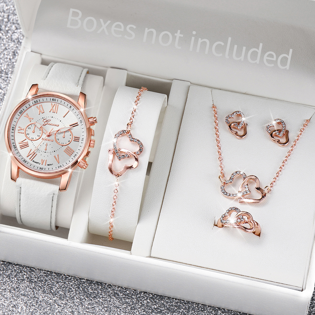 5/6PCS Luxury Women Watches Je - Luxury Watch Kit recension och pris