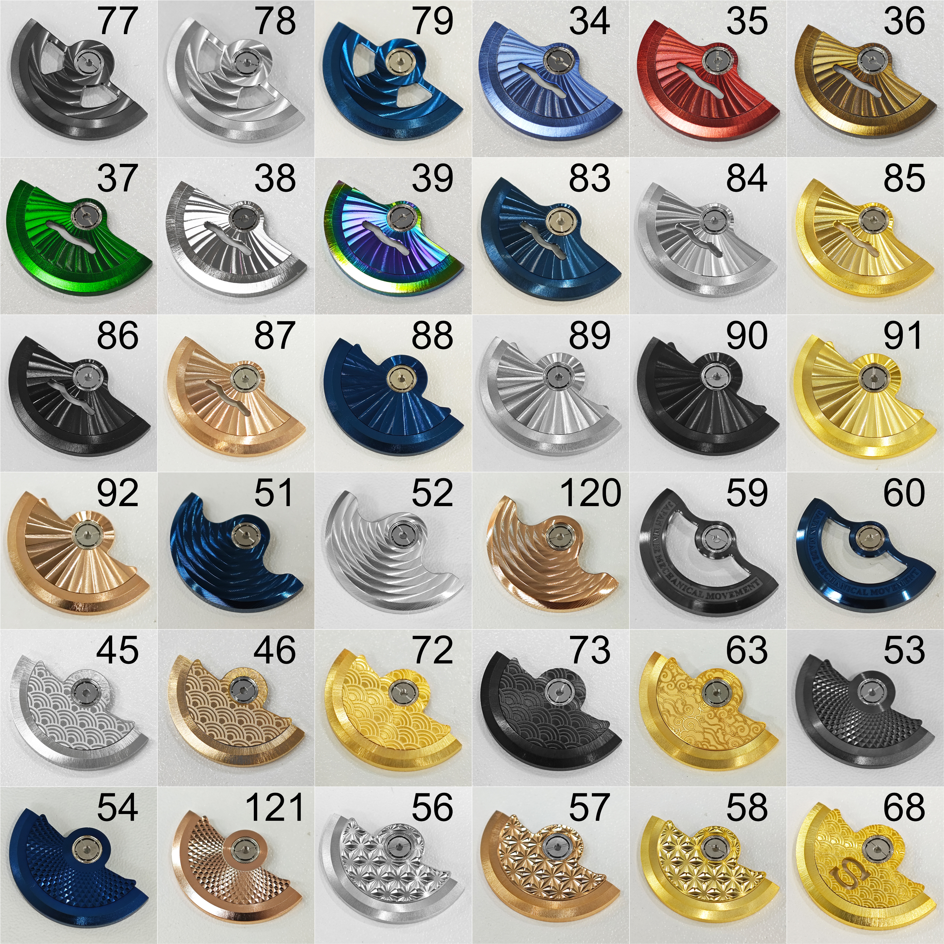 148 Styles NH35 NH36 Watch Mov - Exhibition Caseback recension och pris