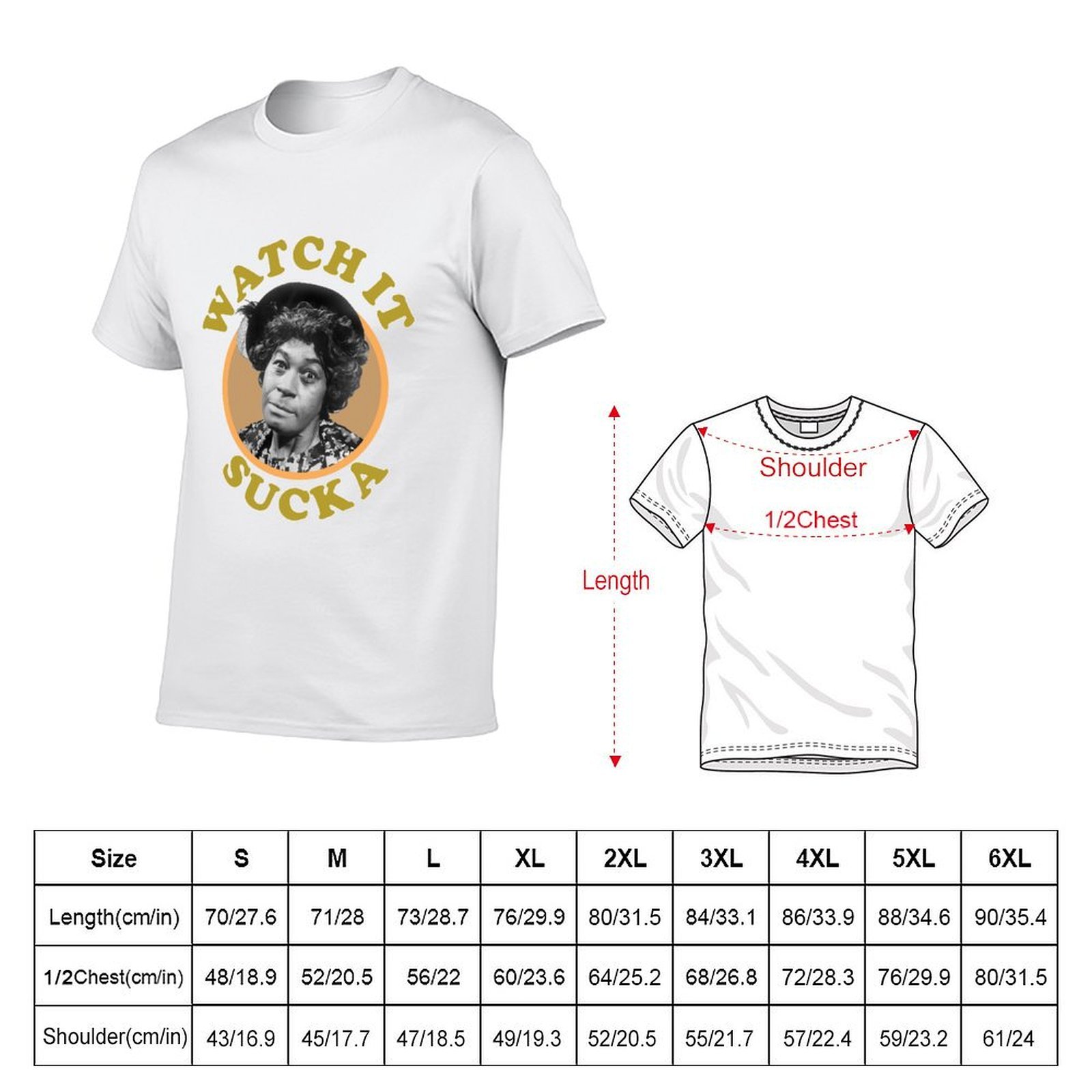 Watch It Sucka T-Shirt t shirt - Luxury Watch It recension och pris