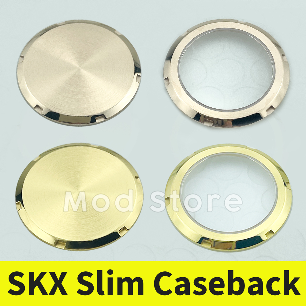 SKX007 SKX Slim Caseback, Rose - Exhibition Caseback recension och pris