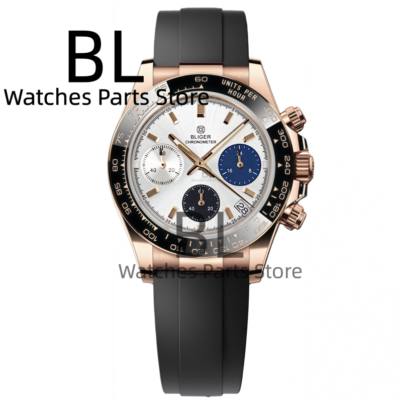 BLIGER Two Tone Silver Rose Me - Luxury Watch German recension och pris