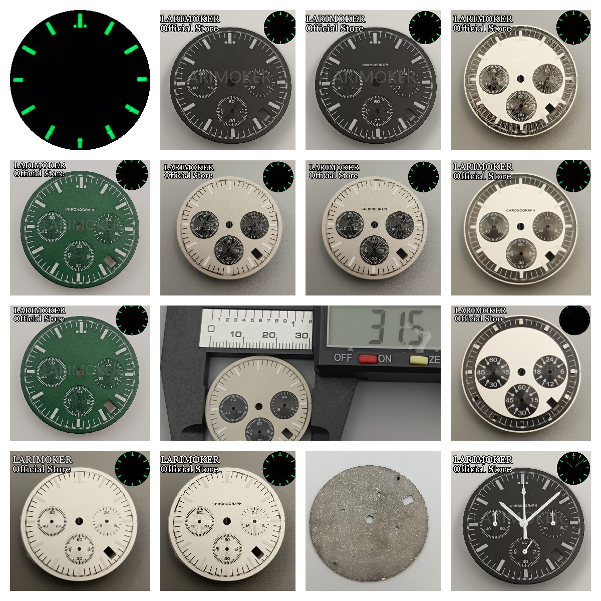 VK63LARIMOKER 31.5mm green gre - Luxury Watch With Green Dial recension och pris