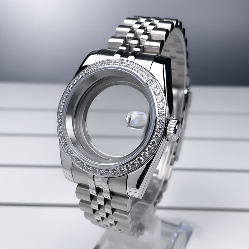 36mm/39mm Diamond Bezel NH35 C - Exhibition Caseback recension och pris