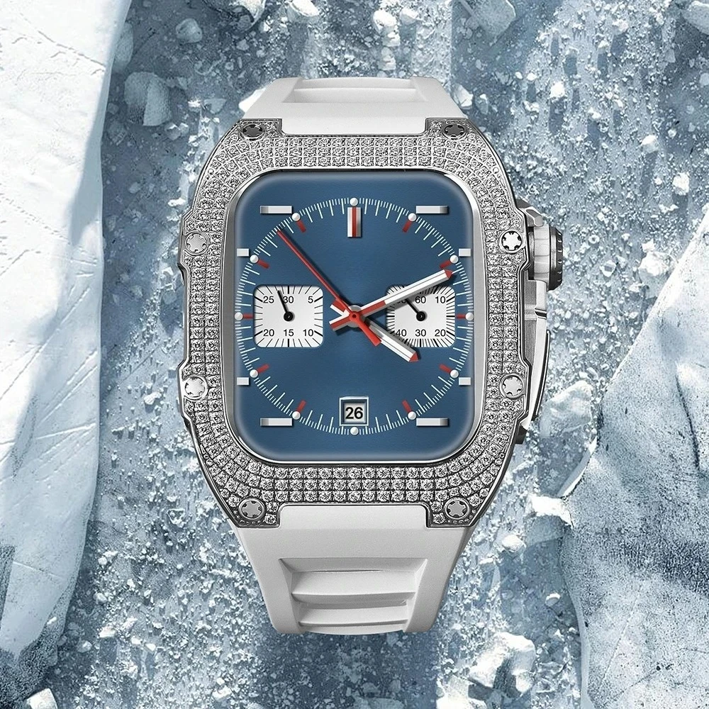 For Apple Watch 316L Stainless - Luxury Watch Kit recension och pris