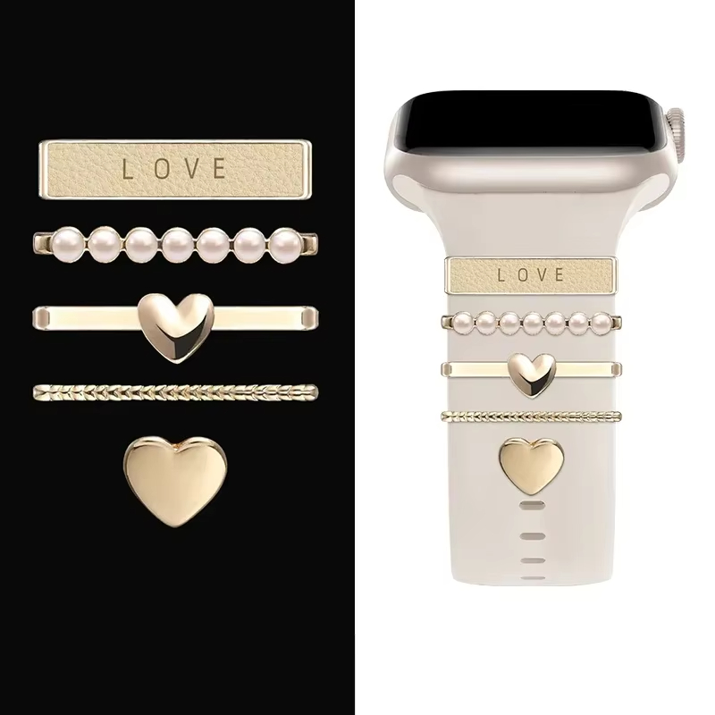 Fashion Strap Decorative Ring  - Luxury Watch Apple Bands recension och pris