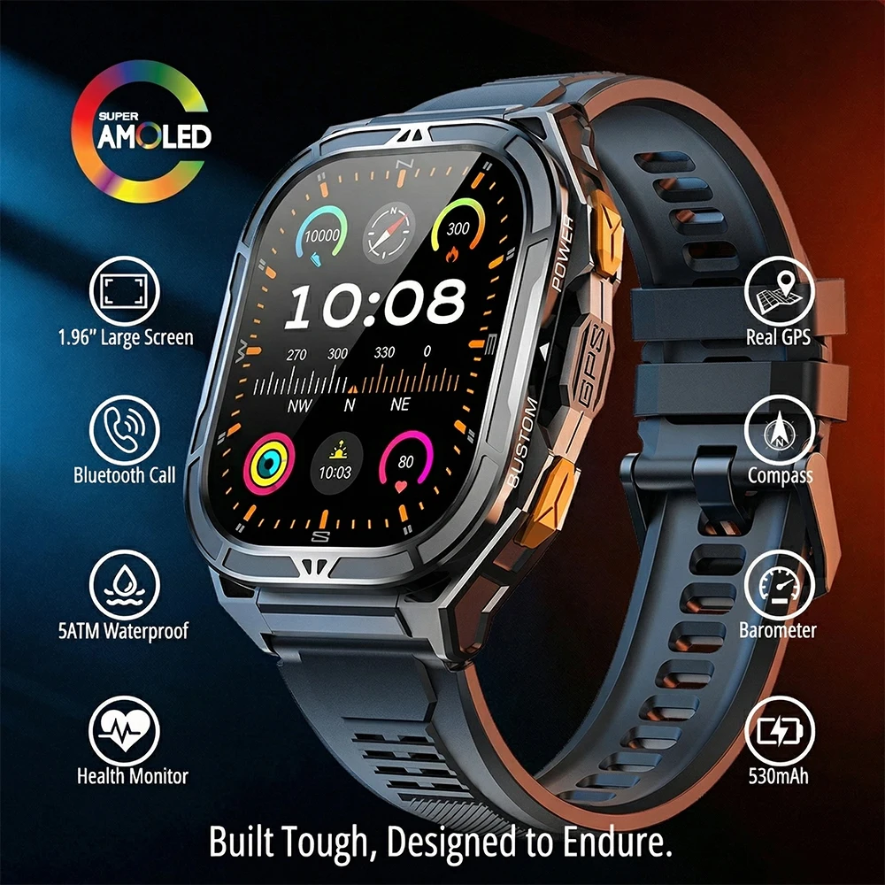 Luxury AMOLED Smartwatch Real  - Luxury Watch German recension och pris