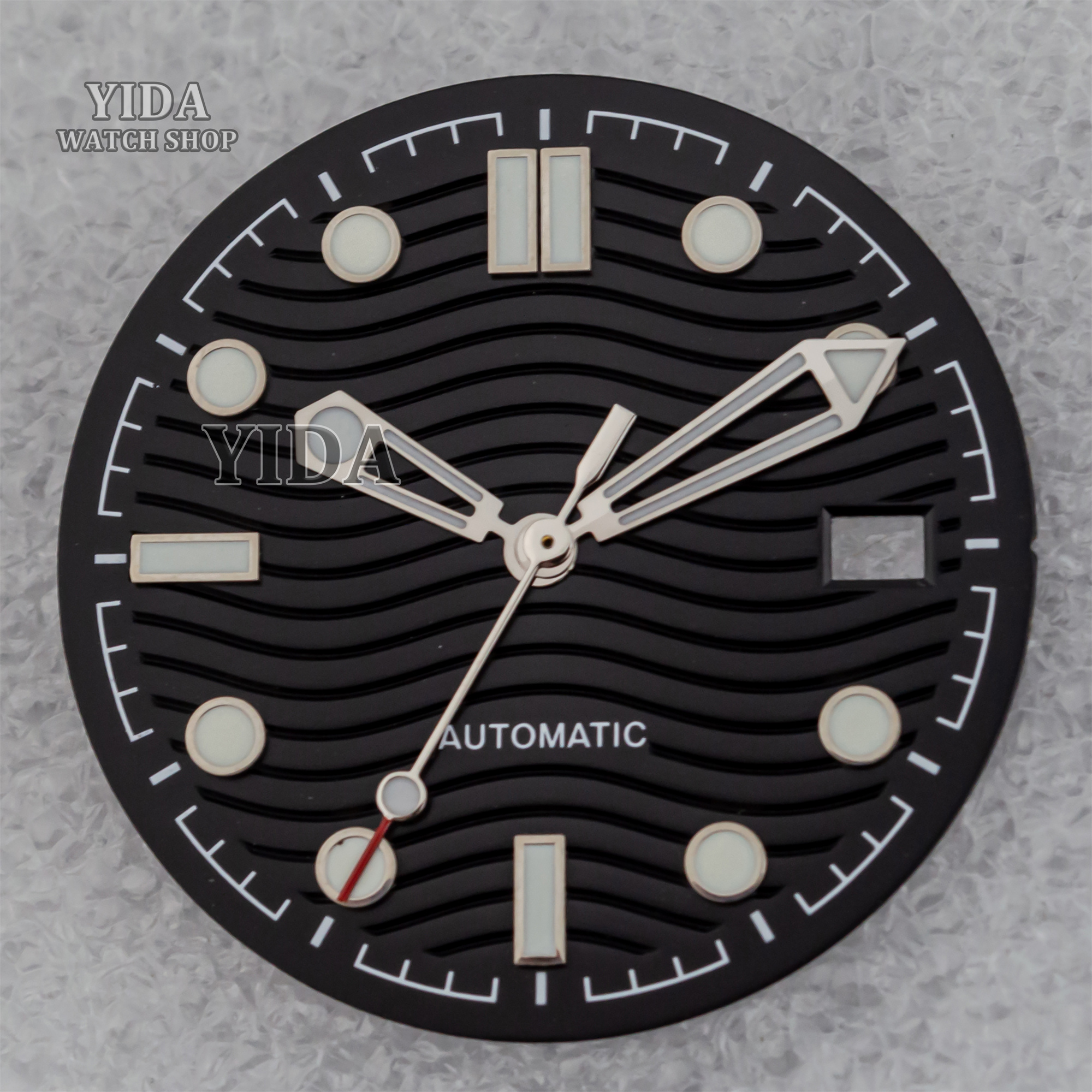 31mm NH35 Watch Dial Green Lum - Luxury Watch With Green Dial recension och pris