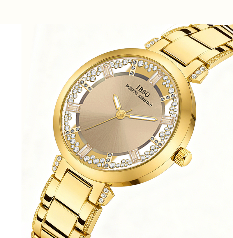 Luxury Brand Women Watches Gol - Luxury Watch With Green Dial recension och pris