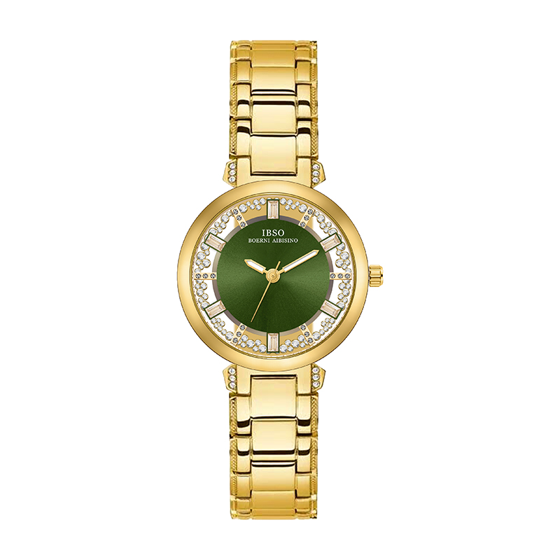 Luxury Brand Women Watches Gol - Luxury Watch With Green Dial recension och pris