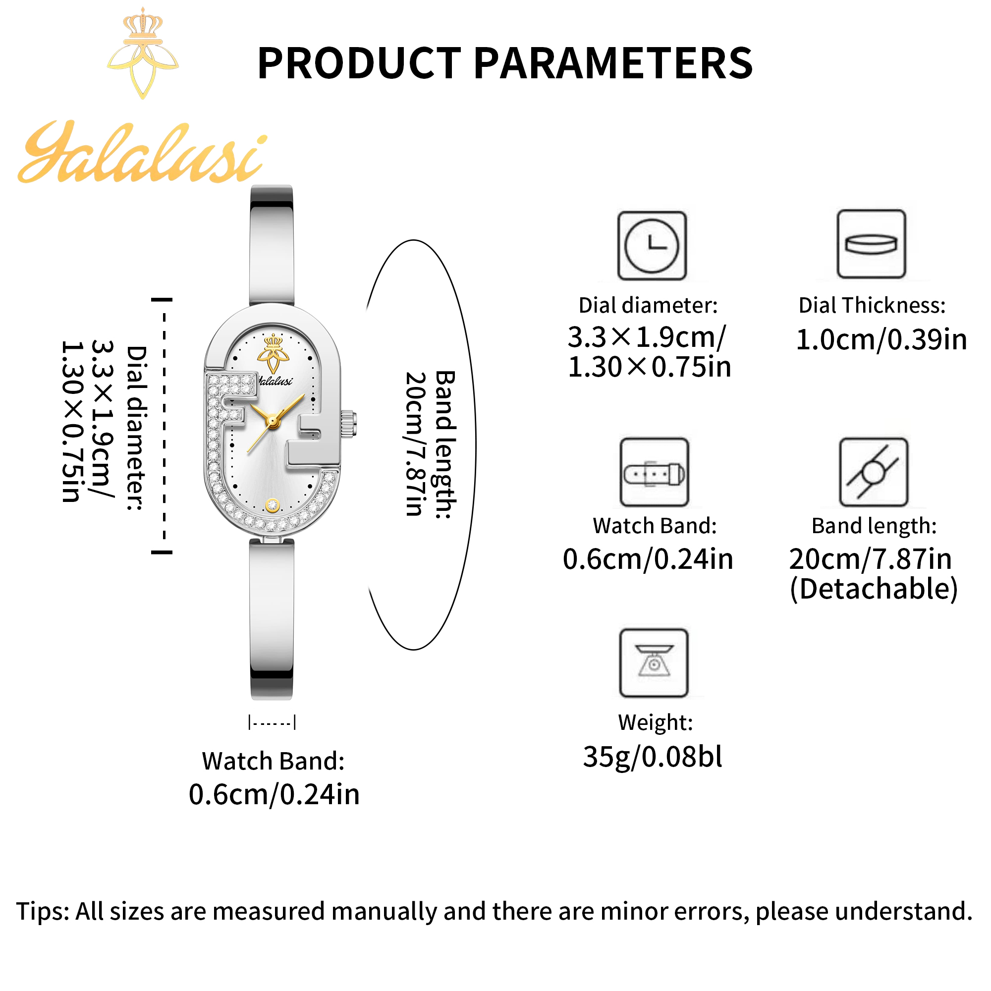 YaLaLuSi Luxury Women's Quartz - Luxury Watch Kit recension och pris